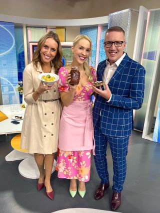 ✨ Dneska jsem byla opět v pořadu Dobré ráno🌞. Bylo to krásné a plné chutí! Na stole se objevilo hned několik dobrot: 🍋...